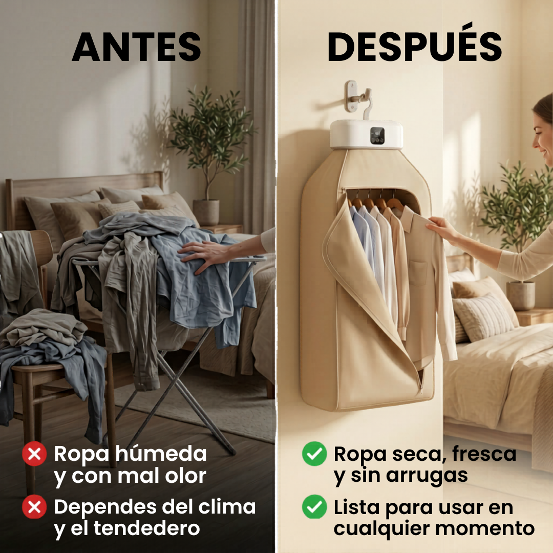 SecaPro - Seca tu ropa en cualquier lugar, sin lavanderías 🧺