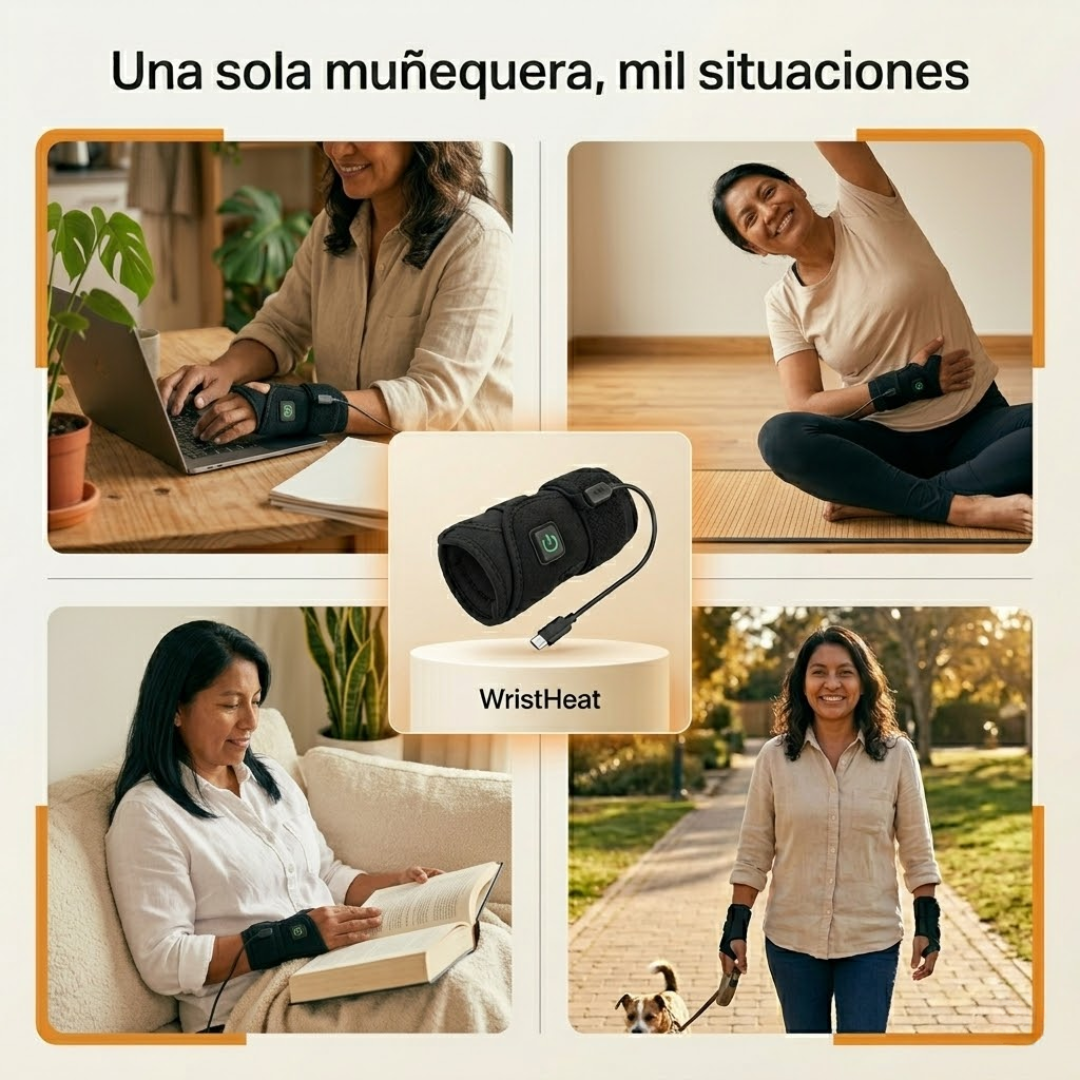 WristHeat - Calor que alivia tu muñeca en minutos