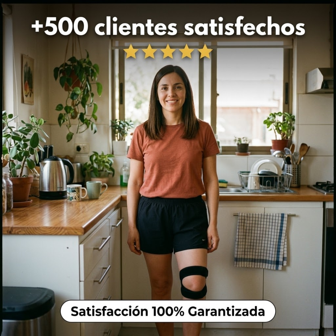 IronKnee - Protección doble para quienes no pueden parar