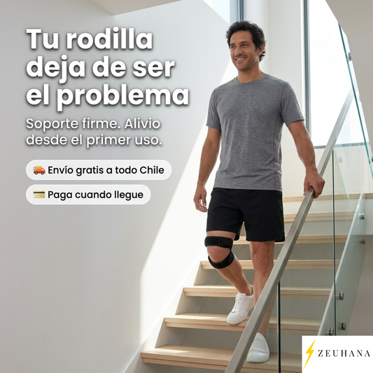 IronKnee - Protección doble para quienes no pueden parar